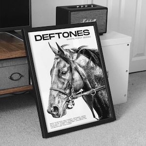 Deftones poster - Etsy 日本