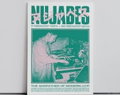 nujabes ポスター NUJABES (jun Seba) Poster, Music Wall Art, Retro Graphic