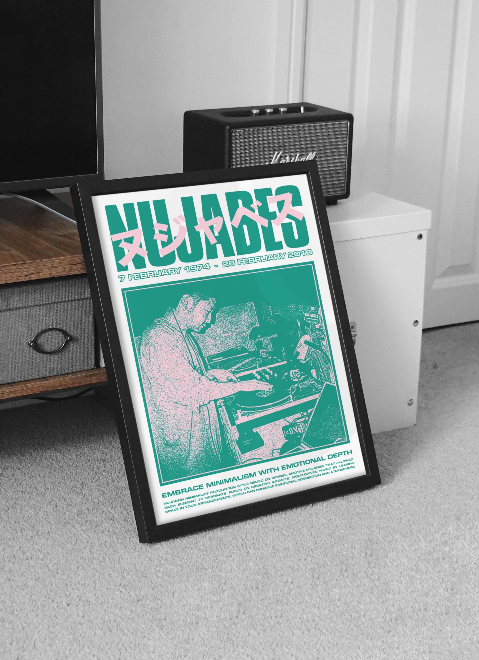 Nujabes poster - Etsy 日本