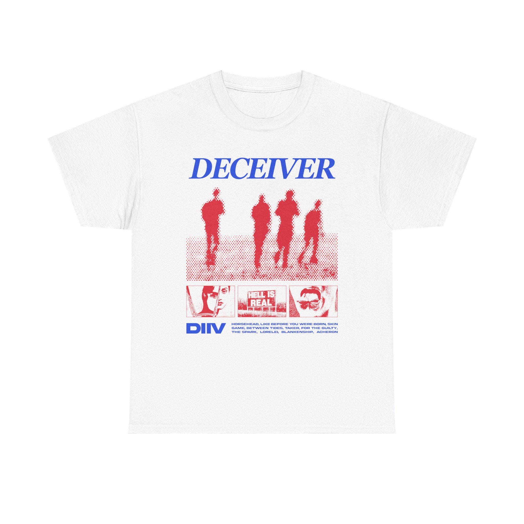 DIIV ファンアート T シャツ、インディーロック T シャツ、ノイズ 