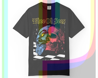 Koszulka fanowska Thee Oh Sees, koszulka z garażowym rockiem, koszulka z psychodelicznym rockiem, koszulka z alternatywnym rockiem