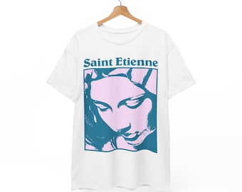サンテティエンヌTシャツ、インディーポップTシャツ、ブリットポップTシャツ、シンセポップTシャツ、ダンスポップTシャツ