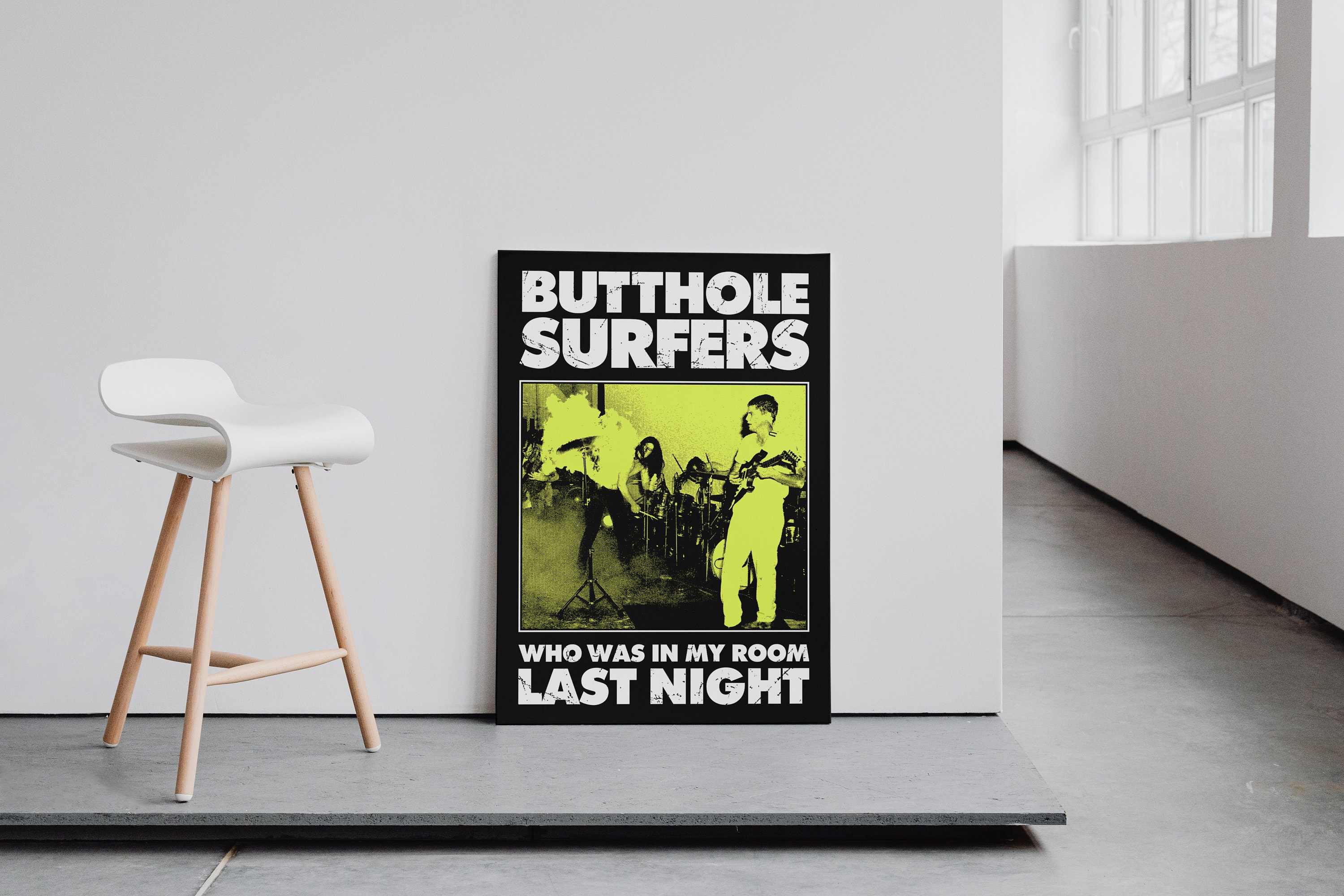 BUTTHOLE SURFERS / 特大ポスター（Butthole surfers - Etsy 日本）