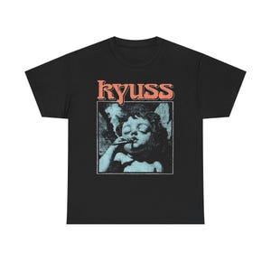 Kyuss Fanart T-shirt, Stoner Rock Metal Tee, Stoner Metal Tee, Doom Metal Tee
