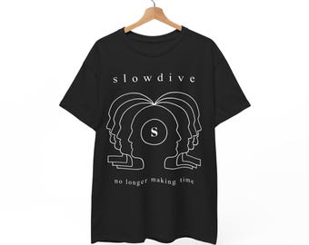 Camiseta de fan art de Slowdive, camiseta Noisepop, camiseta Dreampop, camiseta Shoegaze