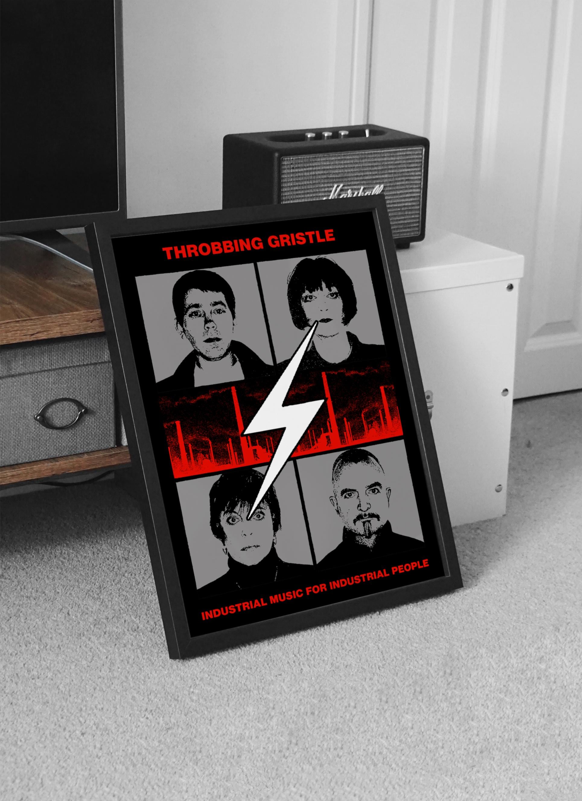 Industrial Music Poster - Etsy