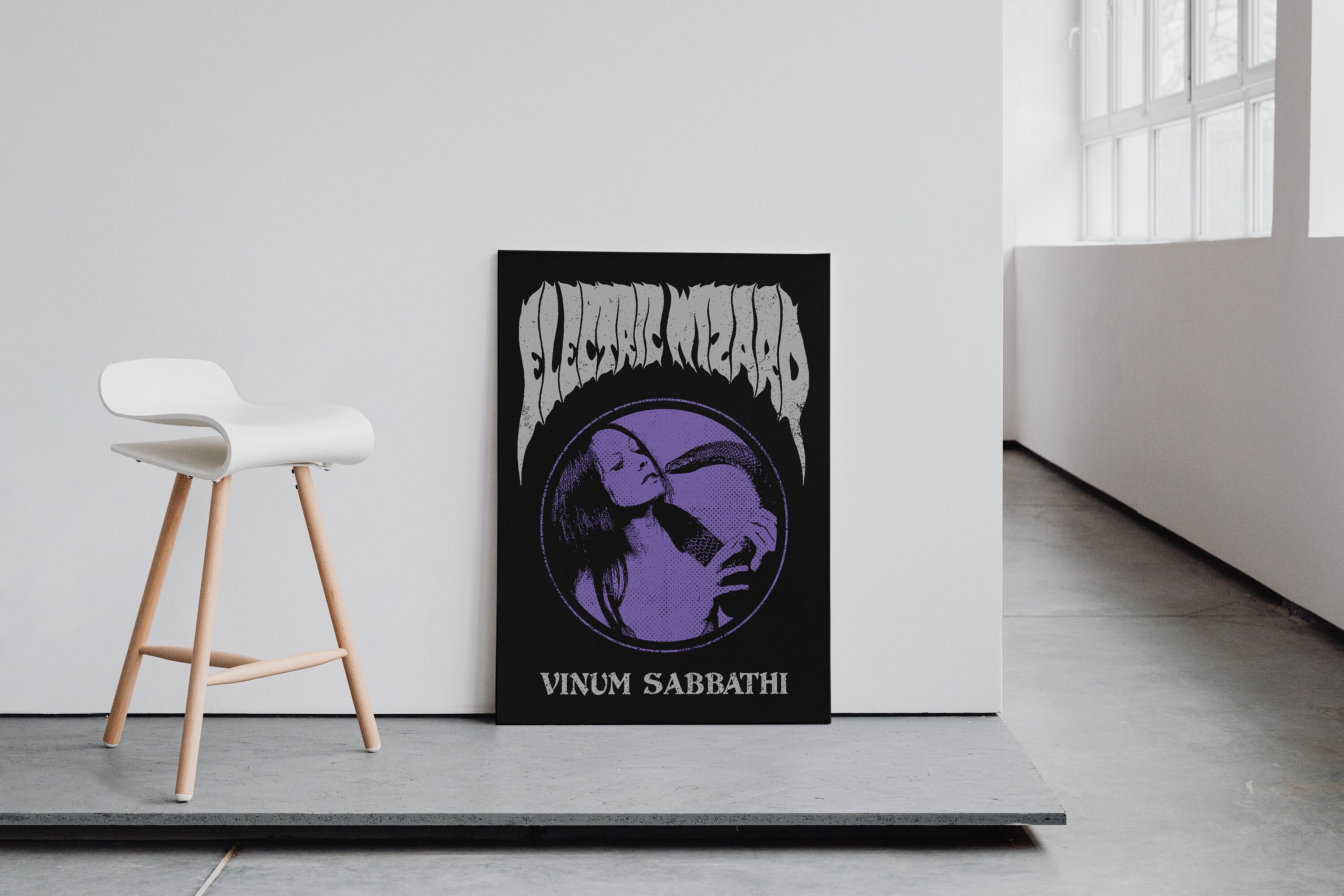 Electric Wizard Fanart Poster, Music Wall Art, Stoner Rock Poster, Doom ...