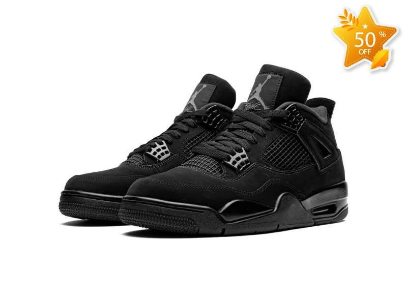 Air Jordan IV Retro “Black Cat”  Air jordans, Jordan 4 black cat