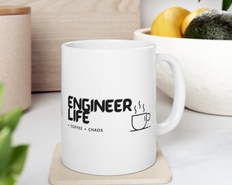 Engineer Mug gift ideas Engineer life mug coffee for engineers gift mug Engineer in the Making Gift For Engineer Coworker Mug
