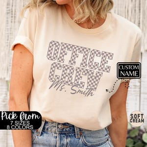Custom Front Office Squad Shirt,Front Office Shirt,Secretary Shirt, Administrative Assistant Shirt,Crew Shirt,Office Staff Appreciation Gift