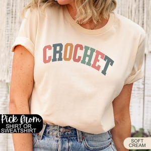 Crochet Lover Shirt,Gift For Crochet Lover Shirt,Crochet Lover T-Shirt,Funny Crochet Shirt,Crochet Mom Gift, Crocheter Sweatshirt