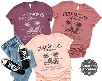 Custom Mother Daughter Trip 2025 Shirt,Mom And Daughter Trip Shirts,Gift For Mother Daughter Day,Matching Mother Daughter Tshirt,Girls Trip