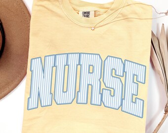 Comfort Colors Nurse Shirt, New Graduate Nurse Gift,RN Shirt,Nursing School Shirt, Future Nurse Graduation Gift, Registered Nurse Sweatshirt