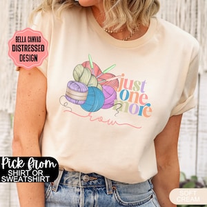 Crochet Lover Shirt,Gift For Crochet Lover Shirt,Crochet Lover T-Shirt,Funny Crochet Shirt,Crochet Mom Gift,Crochet All Day,One More Row