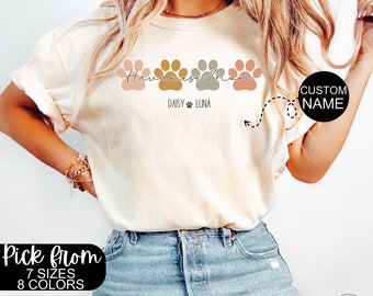 Comfort Colors® Personalized Havanese Dogs Shirt,Gift For Havanese Lover,Havanese Dog Mom,Cute Havanese Gift,Custom Havanese Name Mama Shirt