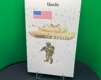 Customized Untraditional Military Greeting Cards