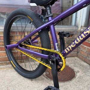 BMX 自転車 20 インチ PVC スポーツ リム コンプリート (ホワイト