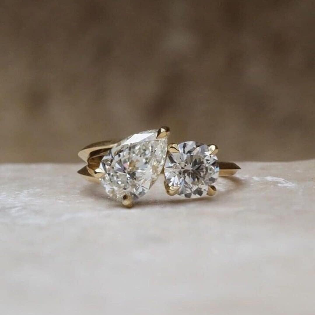 GYPPHY DOUBLE STRING MOISSANITE RING17号 DOUBLE STRING MOISSANITE
