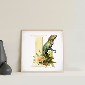 I is for Iguana - Classic Poster