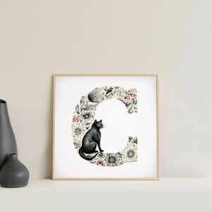 C es para gato - Clásico Póster