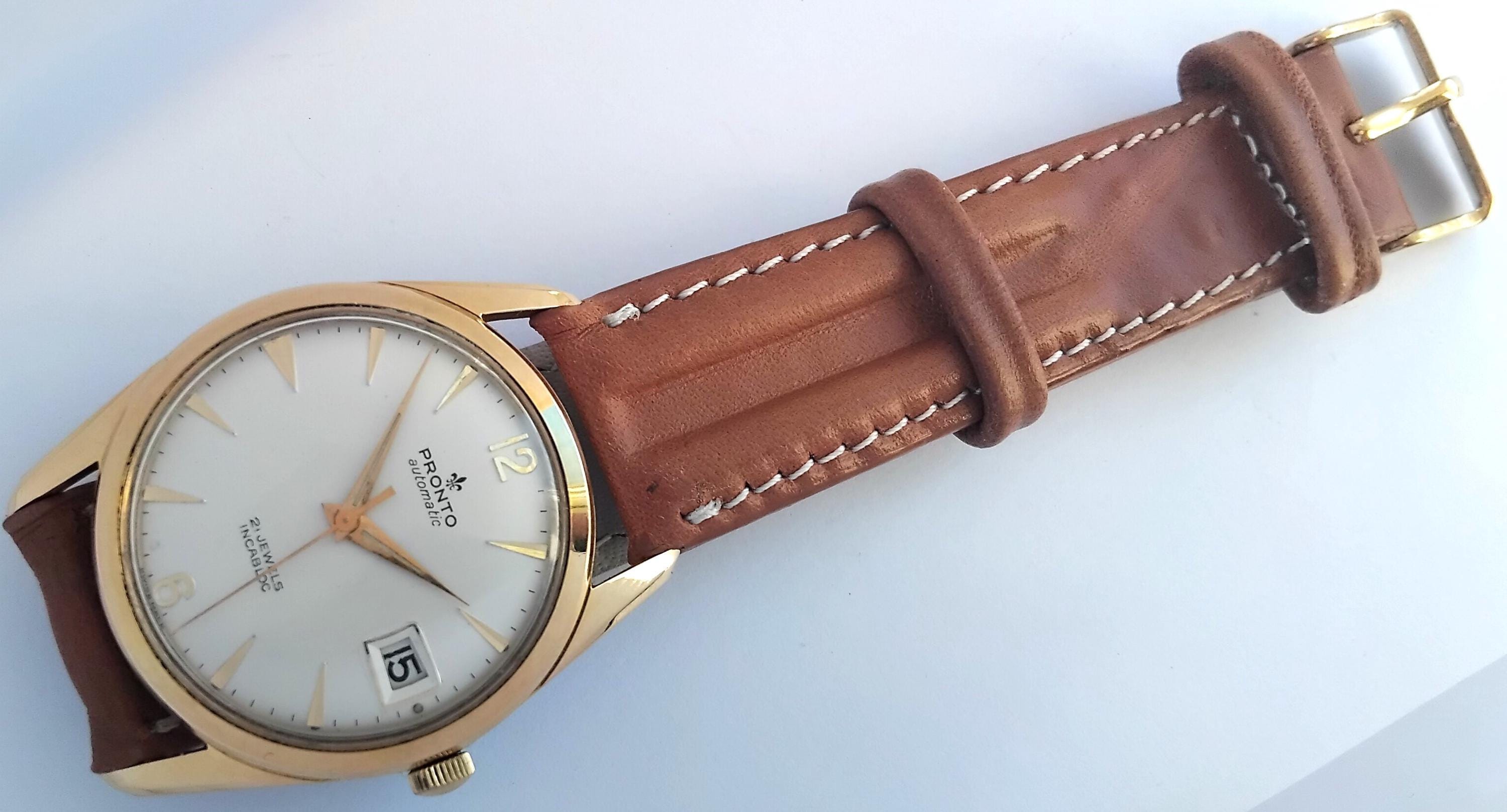 21 Jewels Swiss Made West Pronto Incabloc Automatic Men's Wrist Watch Mint  Condition - Etsy, image size:3000x1616