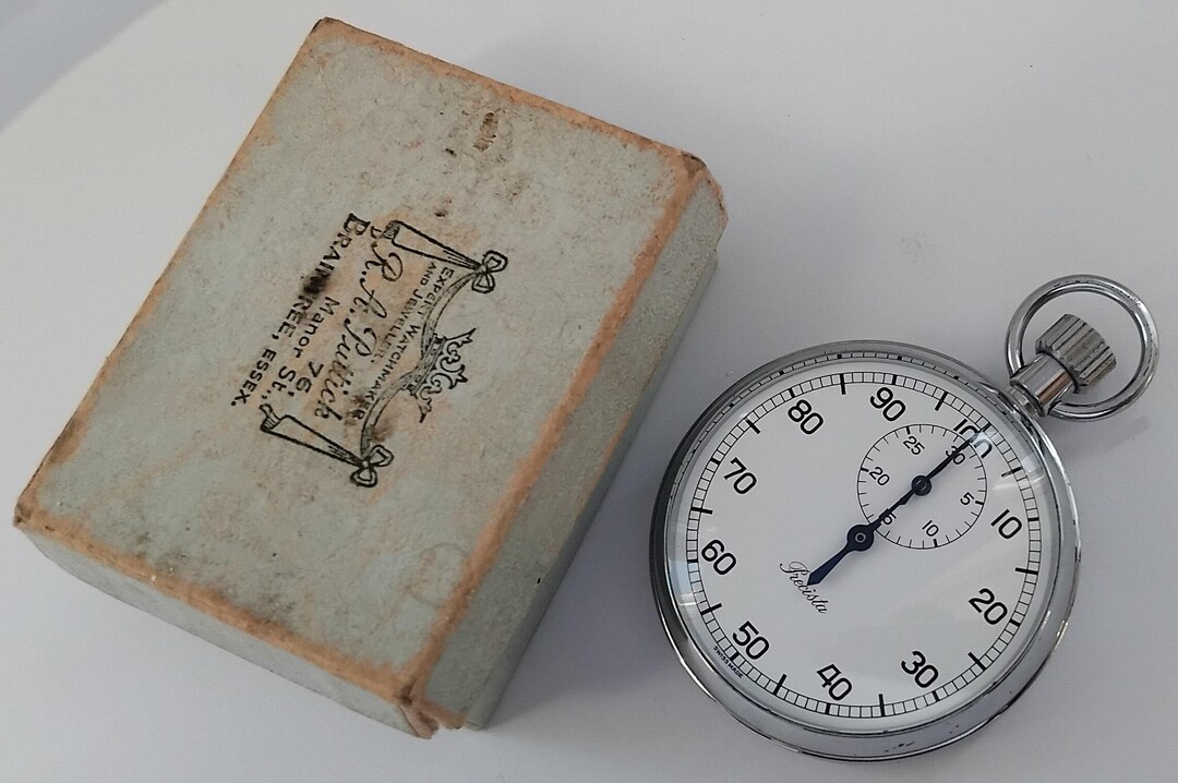 Swiss Made Precista Stopwatch Stop Military Vintage Stop Watch - Etsy