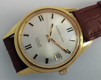17 Jewels Swiss made Everite King wind up Men's wrist watch mint condition
