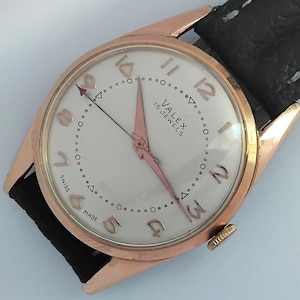 15 Jewels Swiss made Valex Men&#39;s wind up Vintage watch Mint condition