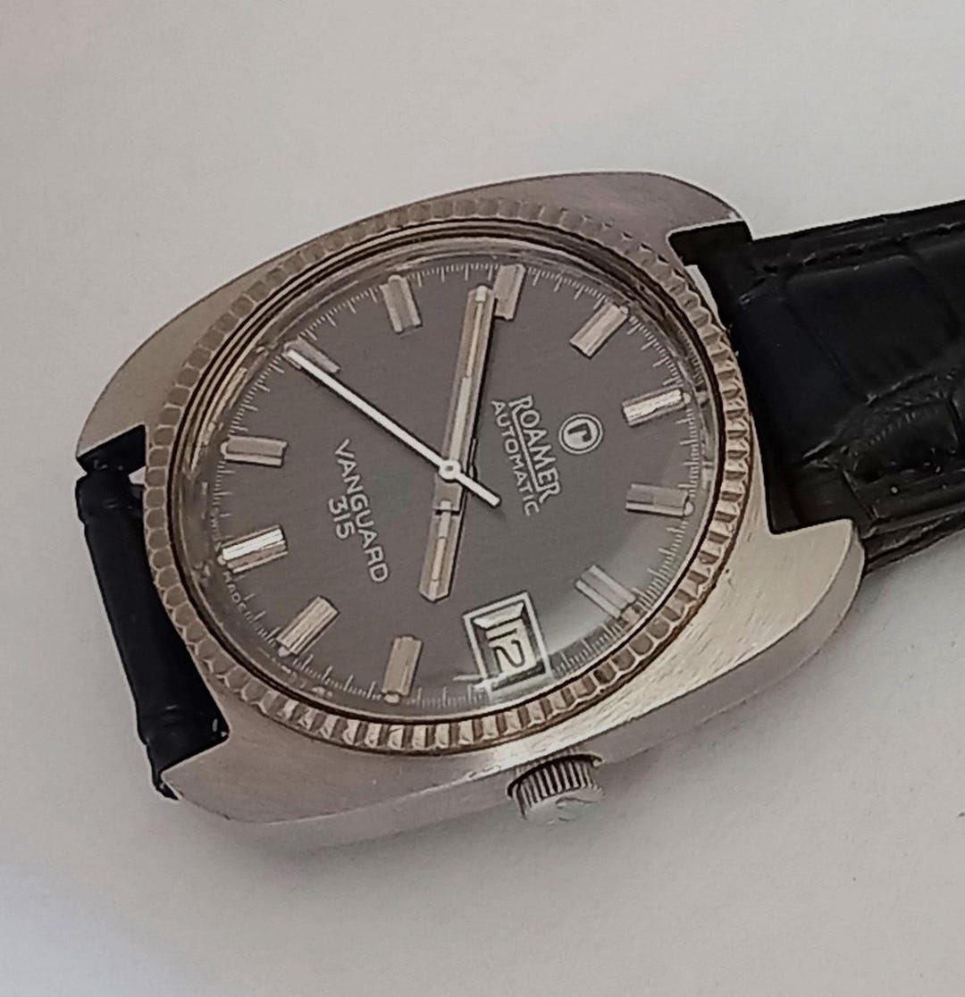 28 Jewels Swiss Made Roamer 315 Vanguard Automatic Men