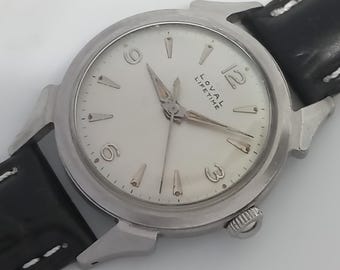 17 Jewels Swiss Made Loval Lifetime Men's vintage wind up Men's watch