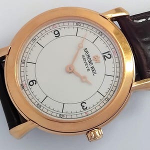 17 Jewels Swiss made Raymond Weil 7000 Men&#39;s wind up watch Mint condition.