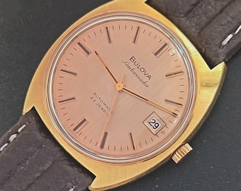 25 Jewels Swiss Made Bulova Men's vintage automatic Men's watch