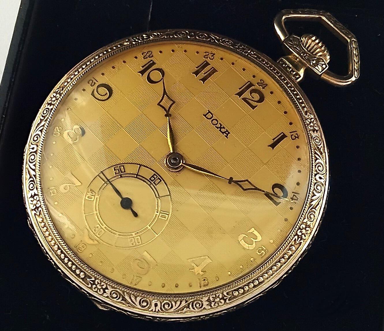 Doxa pocket watch - Etsy 日本