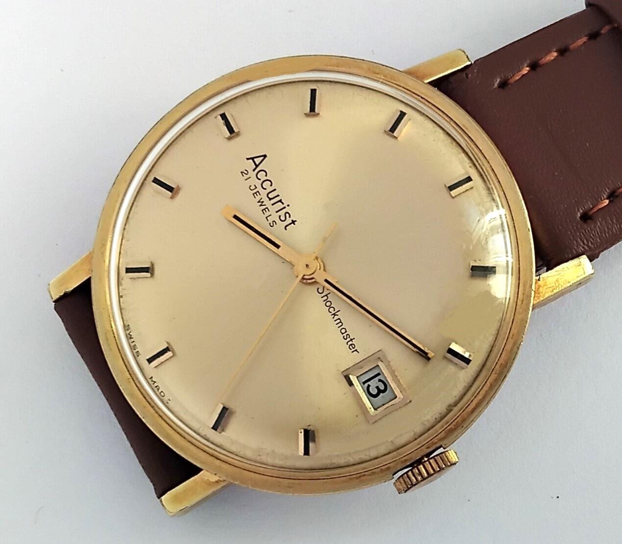 Accurist 21 Jewel Shockmaster Mens Watch Australia