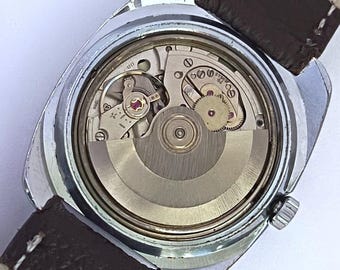 25 Jewels Swiss Made Giroxa Men's Vintage Automatic Men's Watch - Etsy