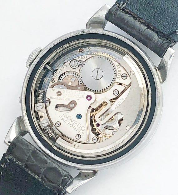 Montre Suisse Movado Homme, Automatique, Calibre 115 Bumper, 19 Rubis, Vintage