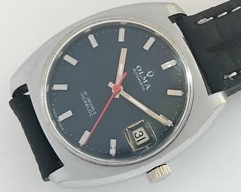 21 Jewels Swiss Made Olma Men's vintage automatic Men's watch