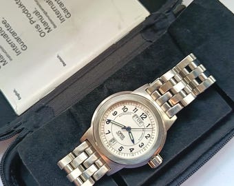 17 Jewels Swiss Made Oris 7500 Vintage watch Men's wrist watch mint condition.
