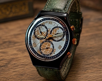 Swatch Chrono "Timeless Zone" SCN104 originale: iconico cronografo vintage del 1992.
