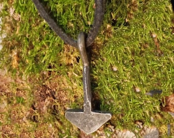Hand-forged Thor's Hammer - Viking amulet for protection and strength