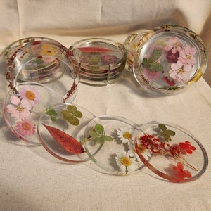 4 & 5 leaf clover coasters