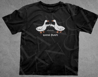 Funny Goose Bumps Funny Silly Goose Comfort Colors Shirt