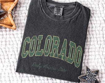 Colorado State T Shirt, Colorado Gifts, Retro colorado shirt, Colorado sweatshirt, Colorado crewneck, Colorado sweater, Colorado apparel