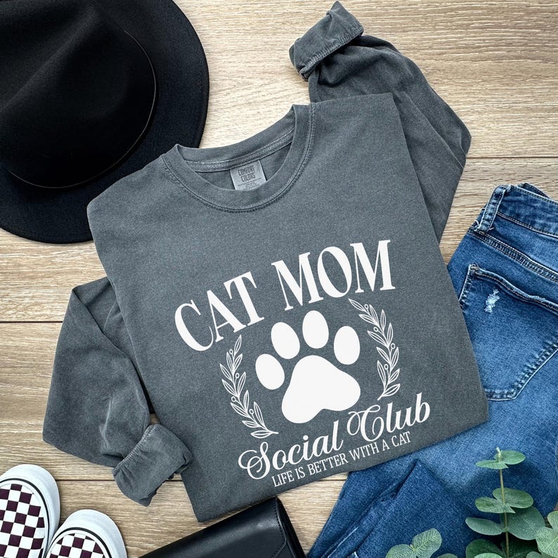 Cat Mom Sweatshirt, Cat Mom Gifts, Cat Mom Shirt, Cat Mom Hoodie, Best