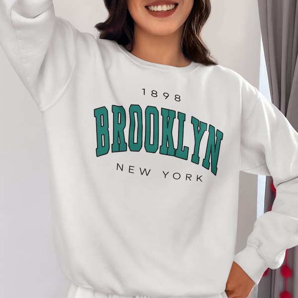 Brooklyn sweatshirt, Brooklyn Hoodie Brooklyn Tshirt, Brooklyn college, Nyu sweatshirt, New york sweatshirt, State sweatshirt