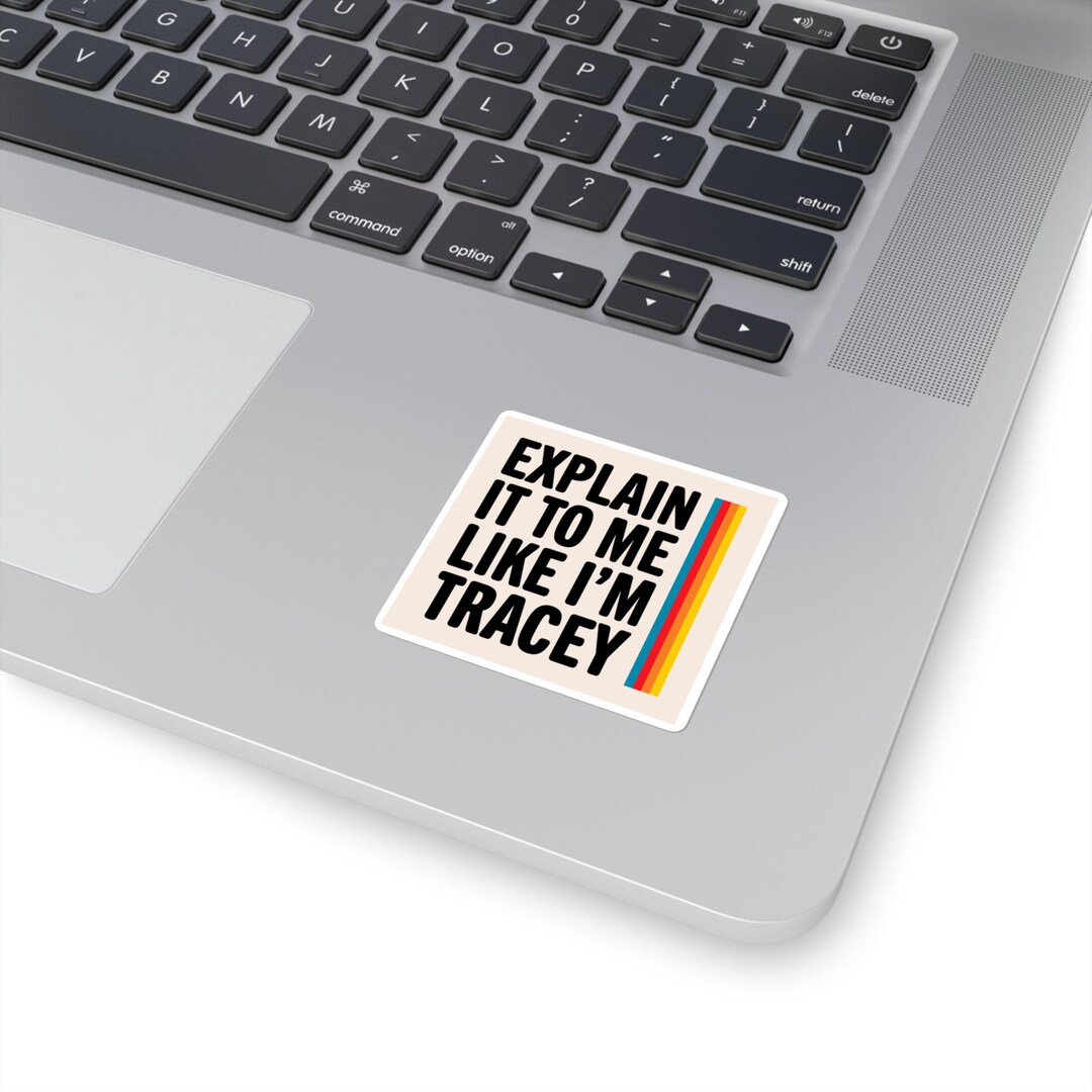 Explain It to Me Like I'm Tracey Sticker, Podcast Tee, Smart Podcast ...