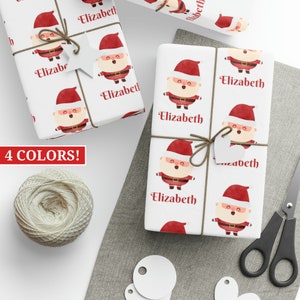 Carta da regalo natalizia personalizzata di Babbo Natale, regalo personalizzato, carta da regalo personalizzata, carta da regalo carina di Babbo Natale