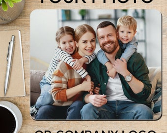 Custom Photo Mousepad, Personalized Mouse pad, Family Photo Mousepad, Photo printed on mousepad, Custom Mousepad, Personalized office gifts