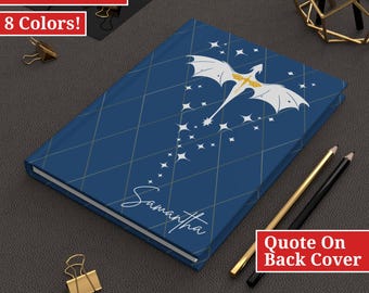 Fourth Wing Journal, Custom Fourth Wing Journal, Personalized Fourth Wing, Basgiath War College, Dragon Rider, Fantasy reader