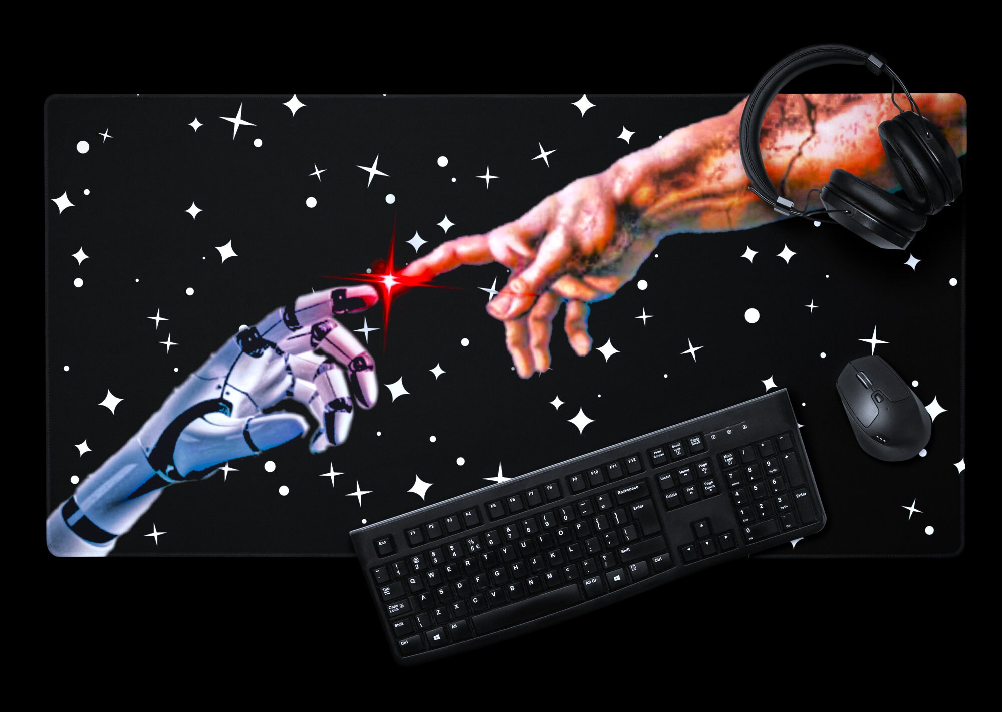 Tinfoil TRANSHUMAN Gaming Mouse Pad Etsy